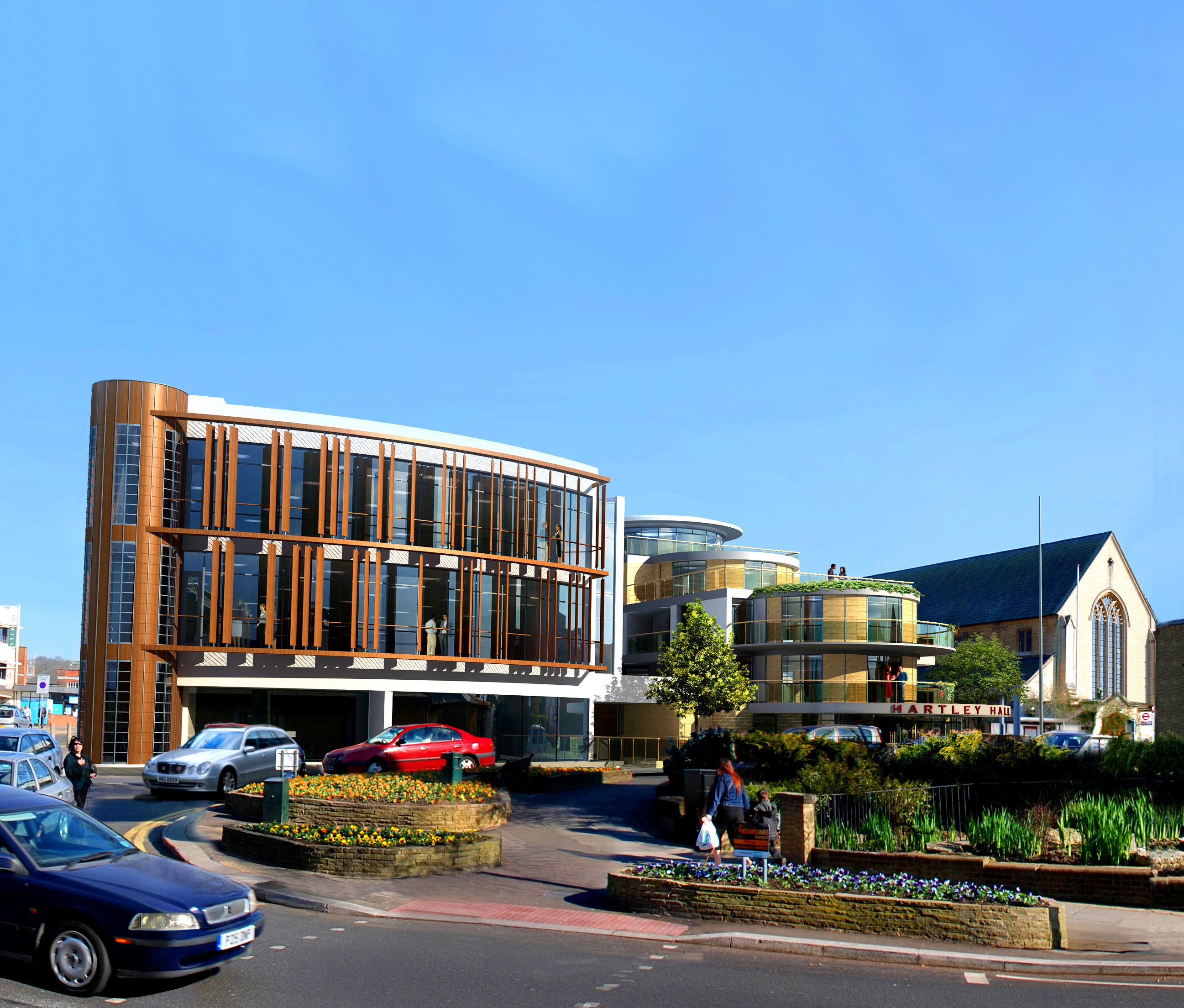 St. Michael and All Angel Church mixed use development, Mill Hill